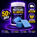KIT 50 Pastilhas de Limpeza - Limpeza Profunda | Frete GRÁTIS + 50% OFF