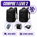 Mochila AirBag™ 60L com Compressão a Vácuo | COMPRE 1 LEVE 2 + Frete GRÁTIS