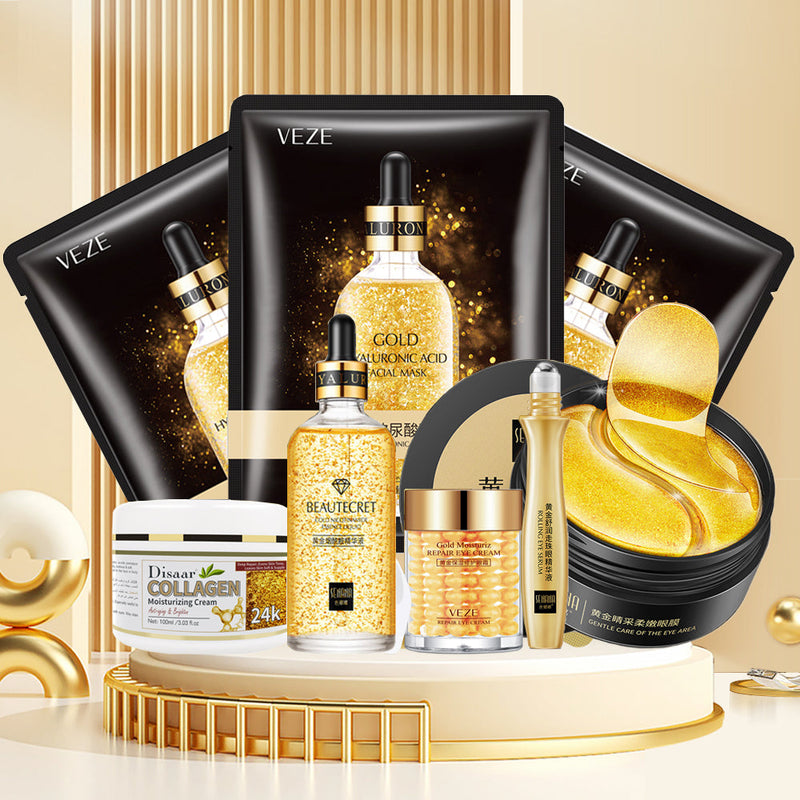 Kit Completo Gold 3D - Cremes e Máscaras 24k